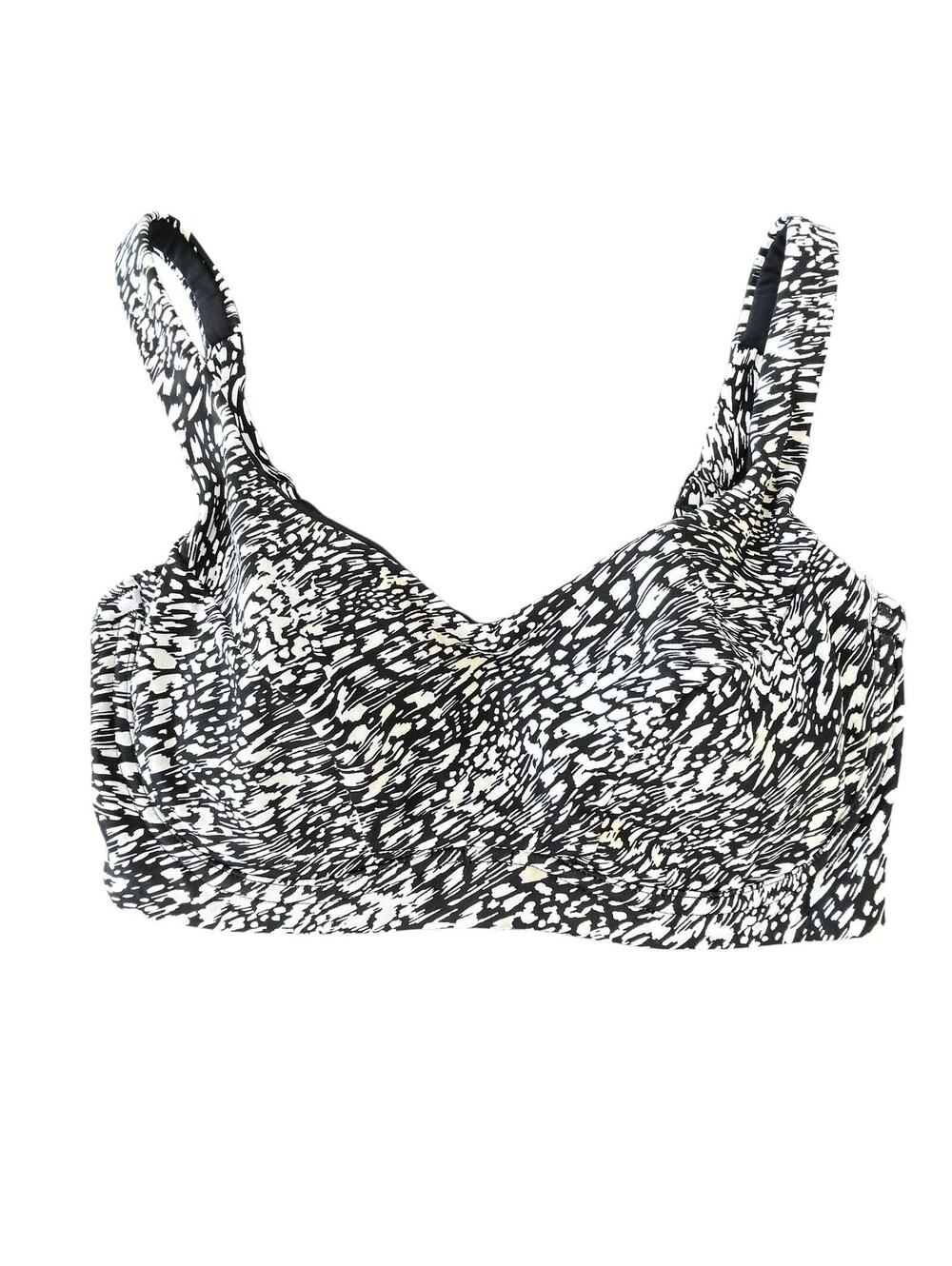 ATHLETA Bondi Underwired bra cup bikini swim top size 32 D-DD New